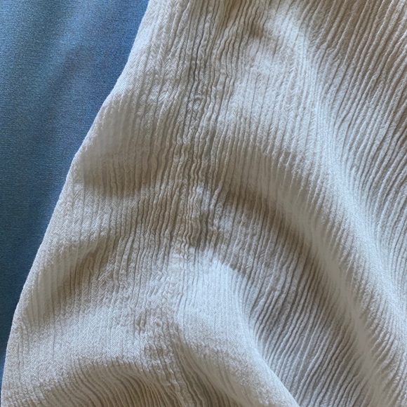 Ava & Viv White Textured Blouse - Picture 7 of 8